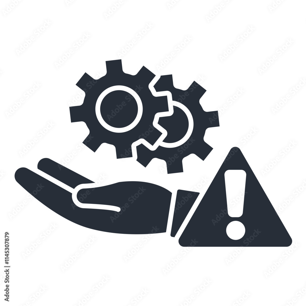 Poster quality control icon. vector.editable stroke.linear style sign for use web design,logo.symbol illust