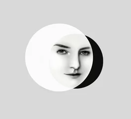 Fotobehang Beautiful Vintage Artistic Portrait © vali_111