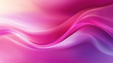 Abstract Pink and Purple Wave Design