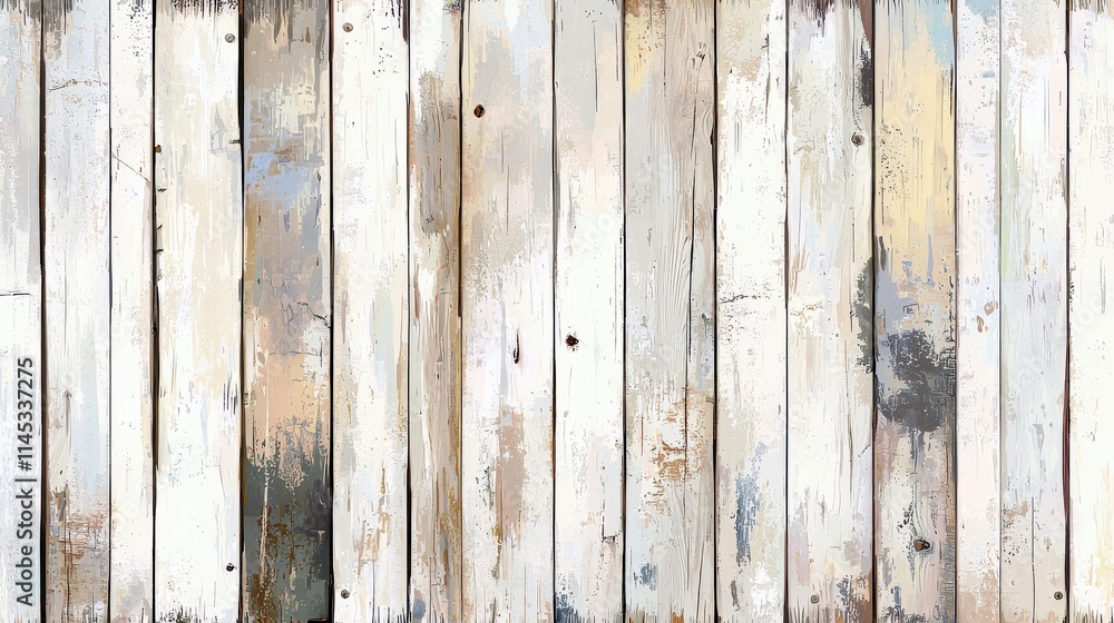 Poster weathered wooden planks background with textured surface and subtle color variations for rustic and 