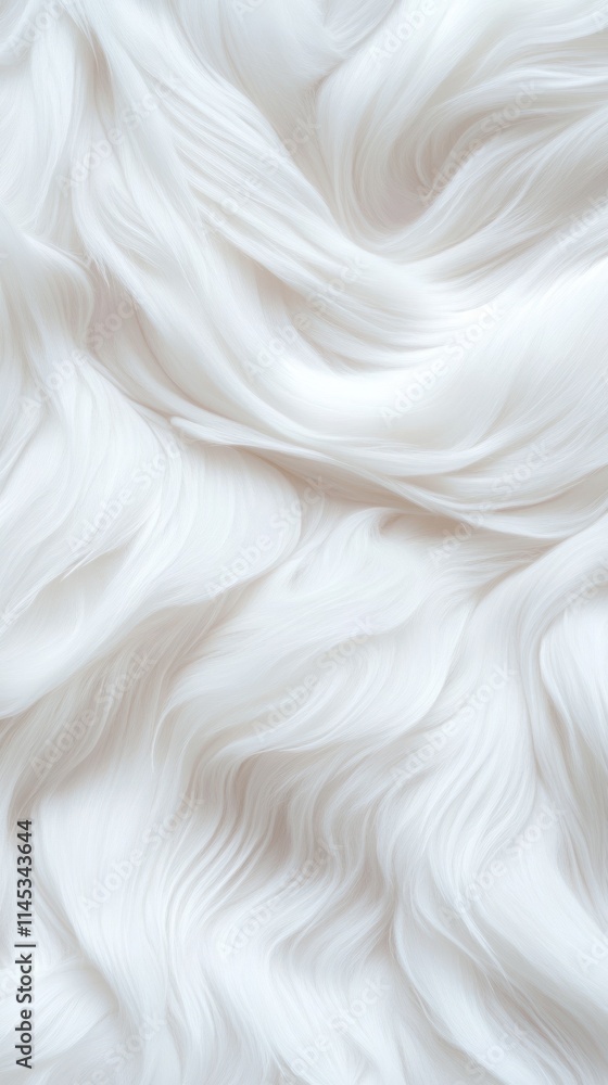 Poster a seamless spread of eiderdown feathers highlights their soft and fluffy texture creating a serene a