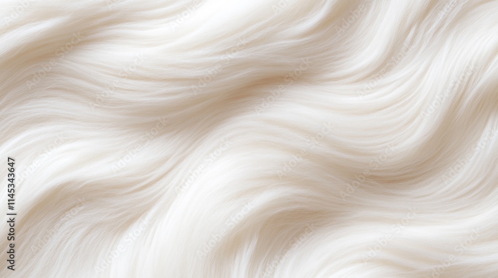 Poster close-up view of delicate eiderdown feathers layered softly emphasizing their smooth and fluffy text