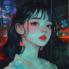 Generative AI Lo-Fi music picture	
