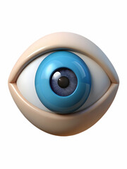 Visionary Leader's Eye Close-Up Symbolizing Future Goals and Empowerment in Business