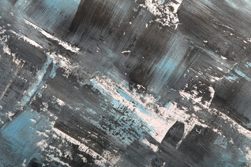 dirty art background in black and blue