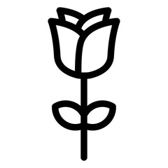 rose flower icon