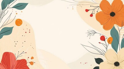 abstract floral background