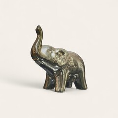 Gold figurine of a elephant