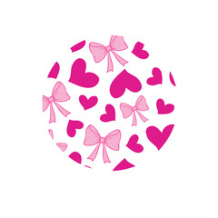 Keychain svg PNG, Coquette bow valentine, Key chain Pattern SVG, Key Ring Pattern, Key Ring svg, Round Pattern svg, Circle Patterns Svg png
