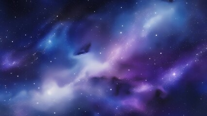 AI GENERATE background, cosmic gradient blending dark navy, purple, and bright silver, resembling galaxies