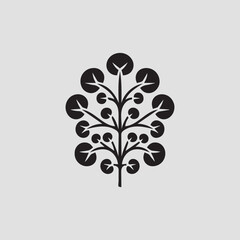 watercress icon vector design template Spray Painted watercress icon Sprayed isolated with a white background