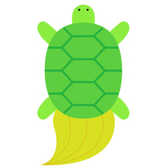 長寿のかわいい亀