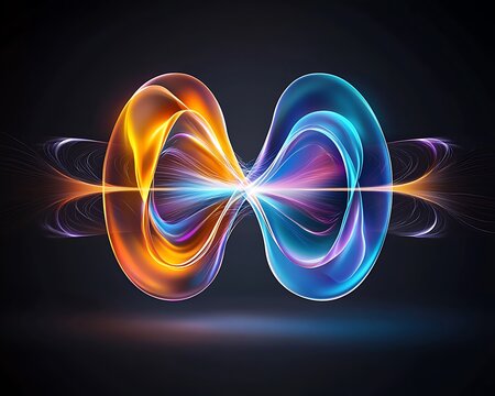 Quantum Computing Breakthrough Event Technology Hub Visual Art Digital Realm Abstract Concept