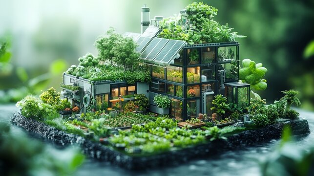 Innovative AI-Powered Green Farming Ecosystem with Renewable Energy Solutions