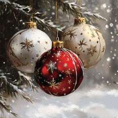 クリスマスの飾り