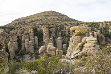 Rock formations at Chiricahua National Monument, Arizona