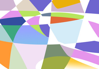 Abstract geometric art design. 