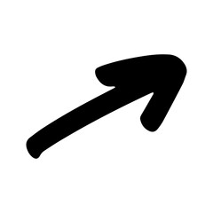 direction black arrow 