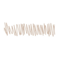 Abstract stroke ornament