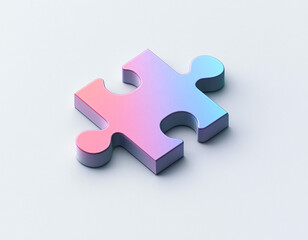 Pastel Puzzle Piece