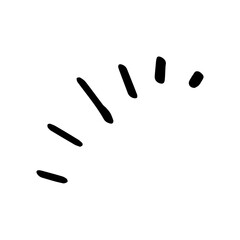  Comic stroke element 