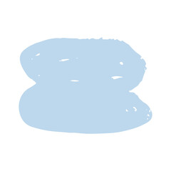 abstract blue brush stroke