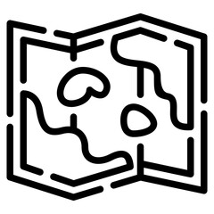 Stylized Map Illustration