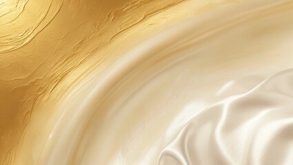 Obraz premium AI GENERATE background,luxurious gradient of champagne gold and soft pearl tones, 