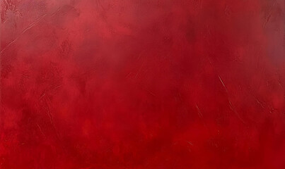 Fototapeta premium A textured canvas in a rich red hue, evoking emotion and warmth.