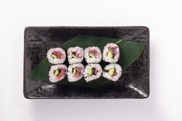 梅ときゅうりの海苔巻き