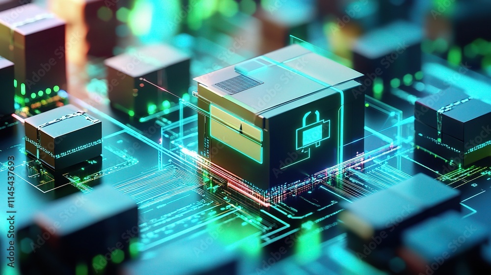 Poster smart warehouse management system using augmented reality technology
