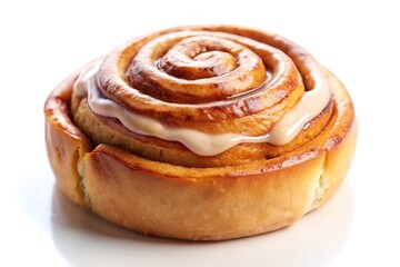 Cinnamon Roll Illustration High Depth of Field