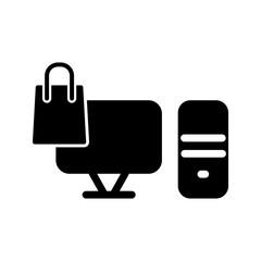 Obraz premium PC icon design template