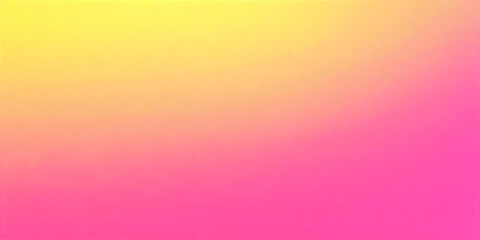 Obraz premium Vibrant Gradient Background of Yellow, Pink, and Peach