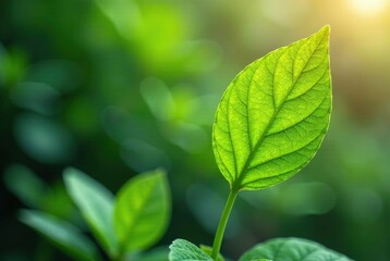 Nature-Inspired Leaf Logo Design for Nutrition & Environment - AI Art