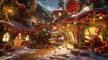 Christmas decorations Christmas village whoville