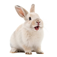 Obraz premium Rabbit isolated on white background