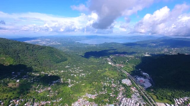 Ilopango Lake San Salvador City