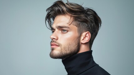 Mastering the modern slicked-back hairstyle for men a guide to achieving the perfect look in urban environments