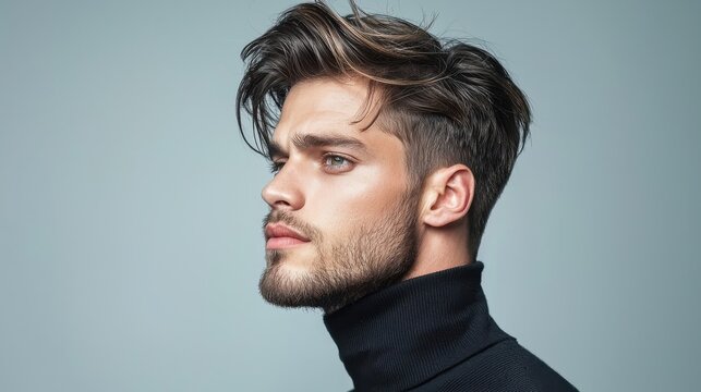 Mastering the modern slicked-back hairstyle for men a guide to achieving the perfect look in urban environments