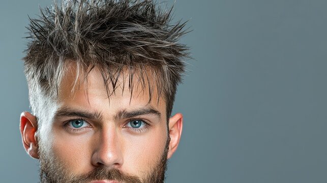 Styling short spiky hairstyles for men with gelled tips in a contemporary barbershop setting a haircare guide for trendy looks