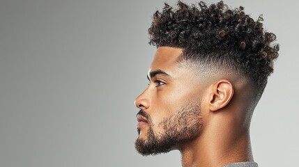Styling a trendy high fade hairstyle with curly hair expert guide for modern looks in urban settings