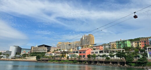 view of the city of the river