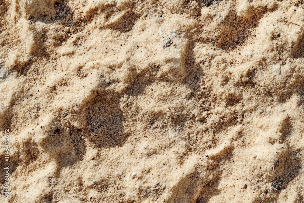 Poster close-up of sandy terrain with subtle textures and patterns.