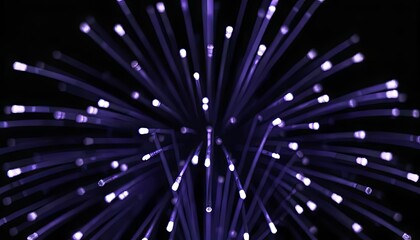 Fototapeta premium Abstract purple light rays creating a vibrant, dynamic visual effect.