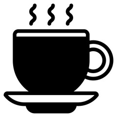 Stylish Coffee Cup Icon for Various Designs