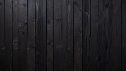 Dark grunge wood panels texture background, Black wooden planks background, Burnt wood texture, Aged dark wooden wall