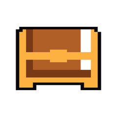 video game treasure pixelated