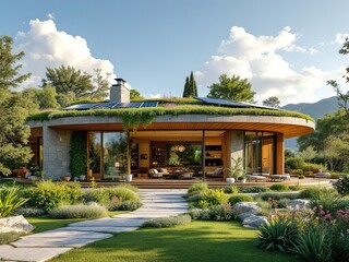 Eco-Friendly Home Design with Sustainable Features and Green Technology