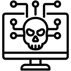 Cybercrime Icon